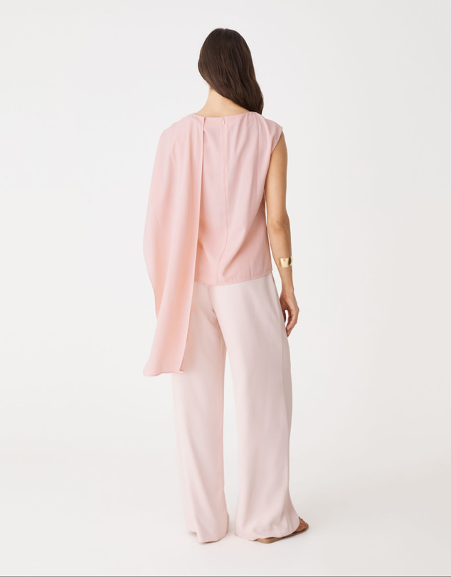 Forcast - Daphne Pleated Crepe Pants