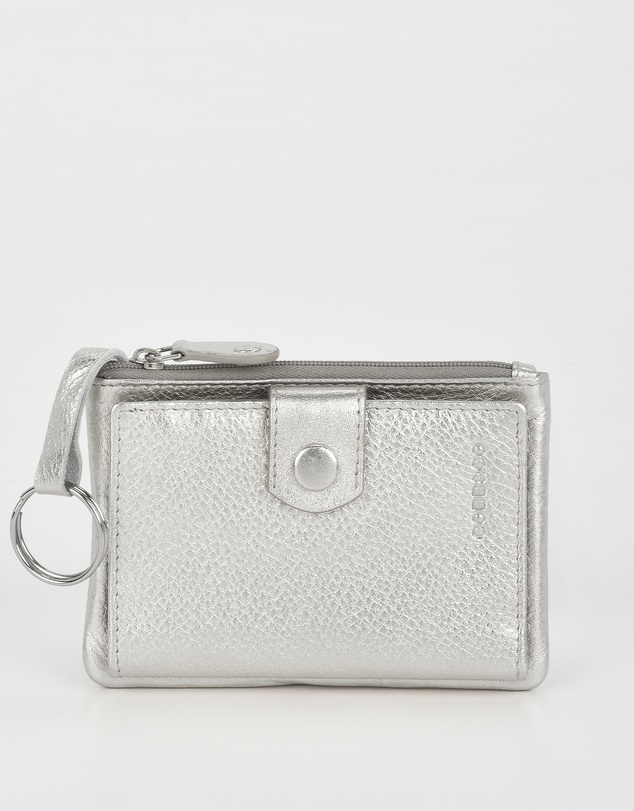 Cobb & Co - Collins Metallic RFID Safe Leather Wallet and Coin Purse