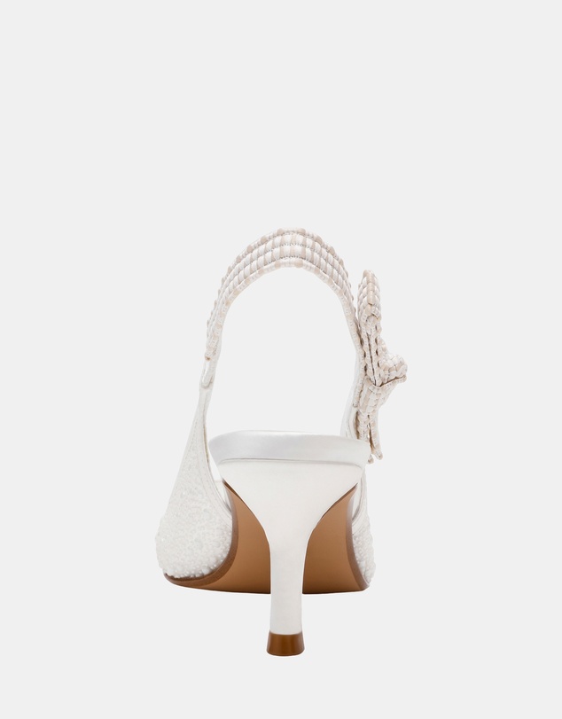 Steve Madden - Ensemble-P White Heels