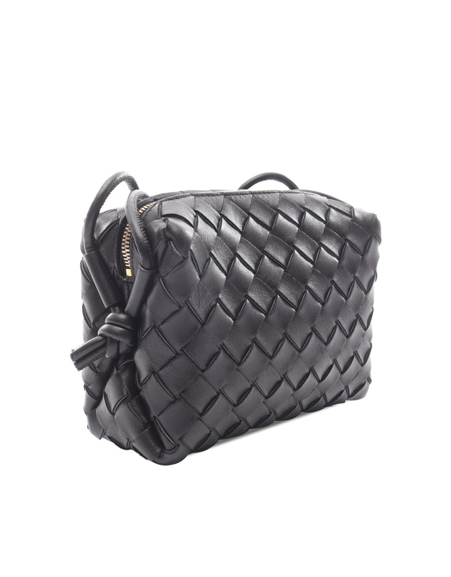 Pre-Loved by Azura Reborn - Pre-Loved Mini Lambskin Intrecciato Loop Camera Bag