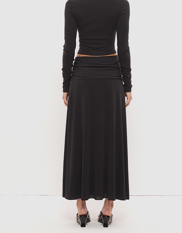 MON RENN - Farrah Draped Skirt