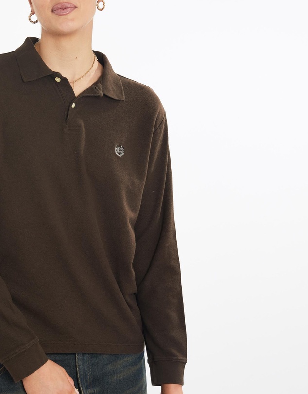 Vintage by The Real Deal - Pre Loved - Vintage Chaps Ralph Lauren Long Sleeve Polo Shirt
