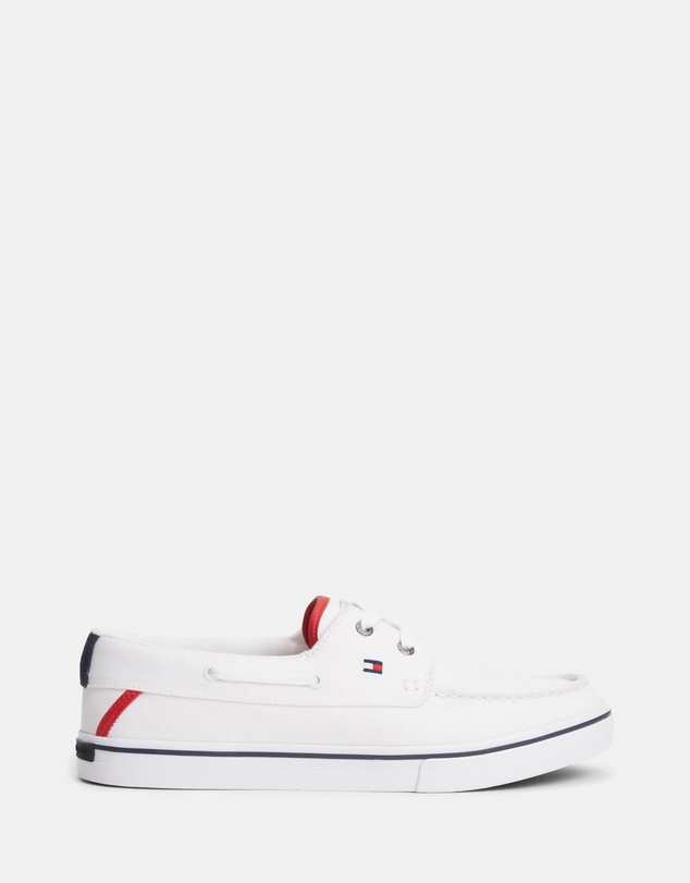 Tommy Hilfiger - Vulcanised Core Canvas Boat Sneakers - Men's