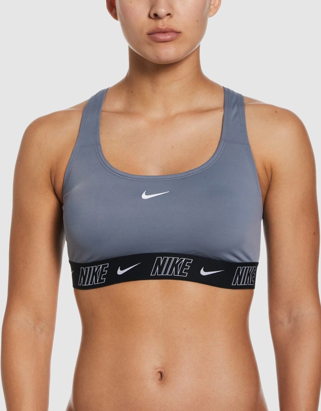 Nike - Fusion Logo Tape Racerback Bikini Top