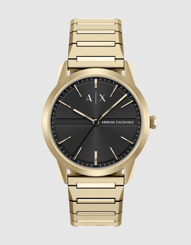 Armani Exchange - Gold Tone Analogue Watch
