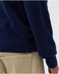 AERE - Merino Wool Quarter Zip Sweater
