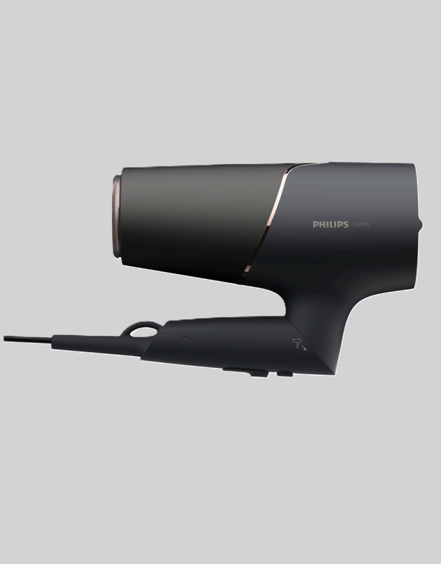 Philips - Philips Hair Dryer 5000, ThermoShield - Satin/Rose
