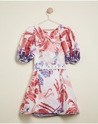 Honey and Beau - Obsessed Aline Dress - Kids-Teens