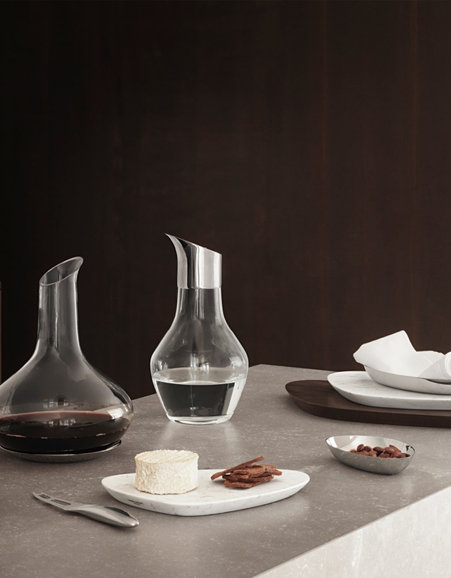 Georg Jensen - Sky Wine Carafe With Coaster