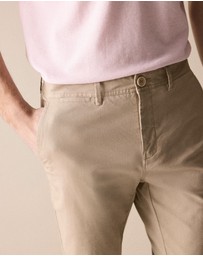Trenery - Regular Chino Pant in Taupe