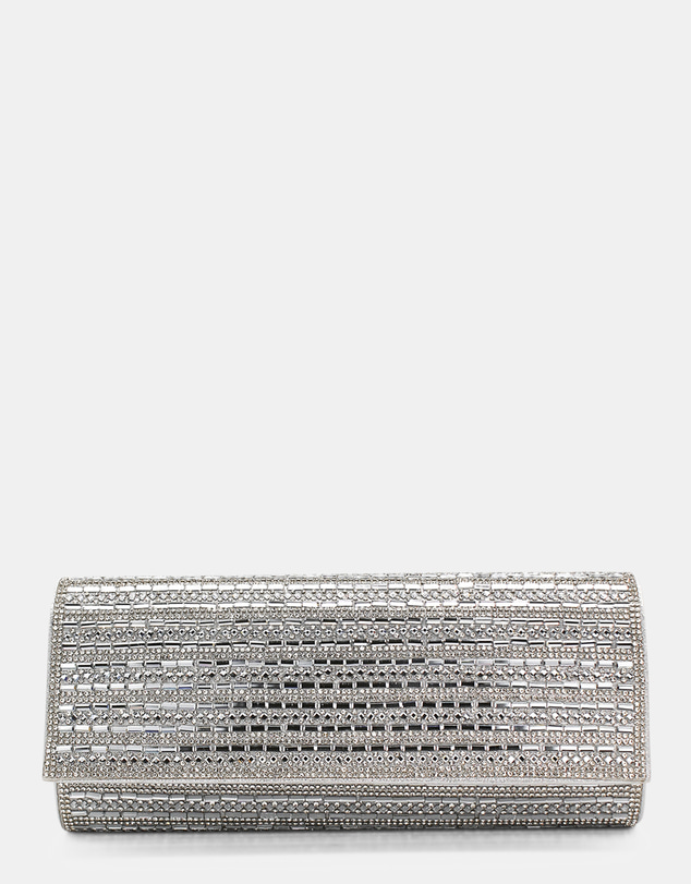 Morgan & Taylor - Wynter Clutch in Glittering Silver