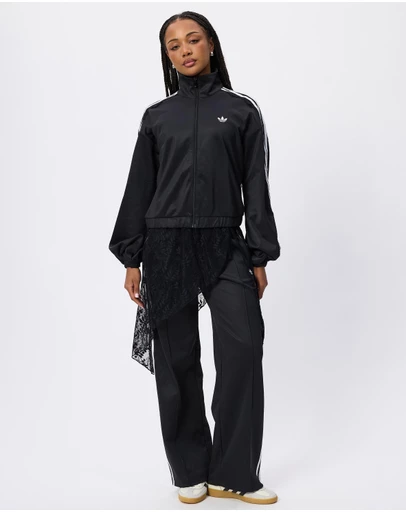 adidas Originals - 2in1 Firebird Loose Track Pants With Lace Skirt