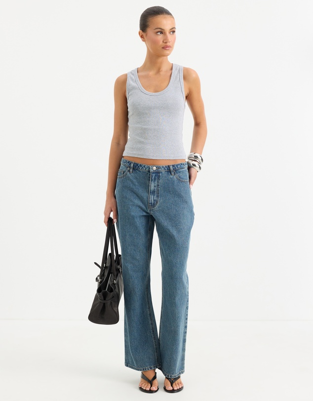 Calli - Lola Mid Rise Boot Leg Jeans
