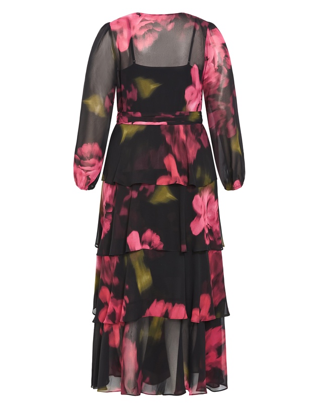 City Chic - Selene Wrap Maxi Dress