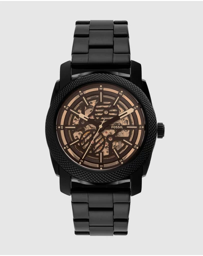 Fossil - Machine Black Analogue Watch
