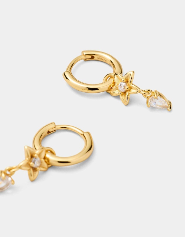 MIMCO - Asteria Charm Hoop Earrings