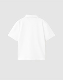 M.N.G - Slub Polo Shirt - Kids-Teens