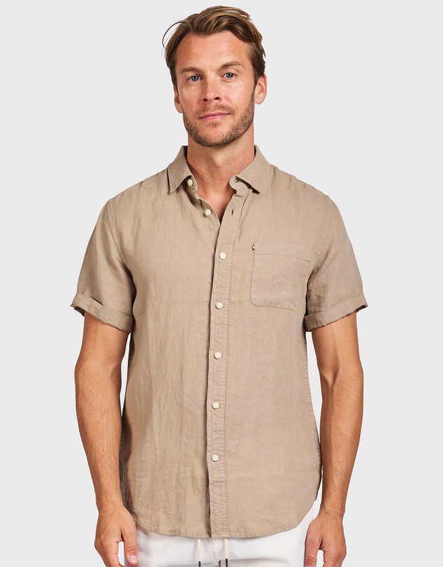 Academy Brand - Hampton Linen S/S Shirt