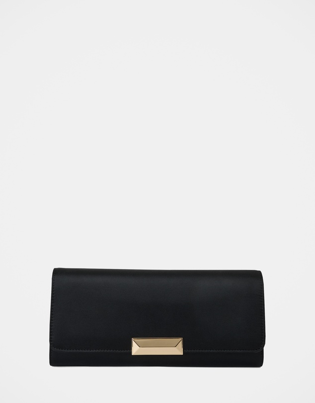 Forever New - Dina Satin Elongated Clutch Bag