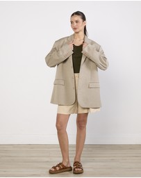 Cirkular - Pre-Loved - The Frankie Shop Gelso Oversized Blazer