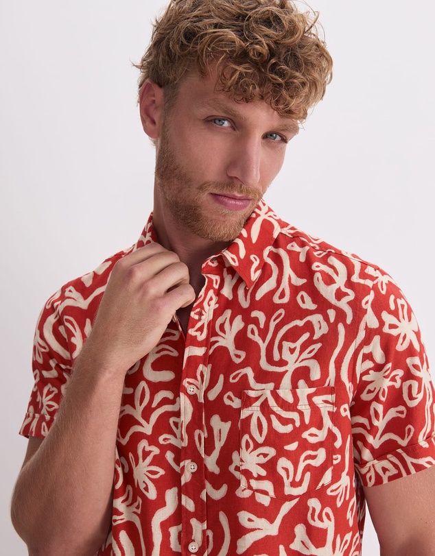 Sportscraft - Milo Short Sleeve Print Shirt