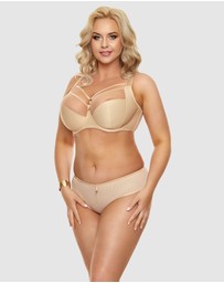 Nessa - Clarisse Strappy Large Cup Wired Bra with Side Support