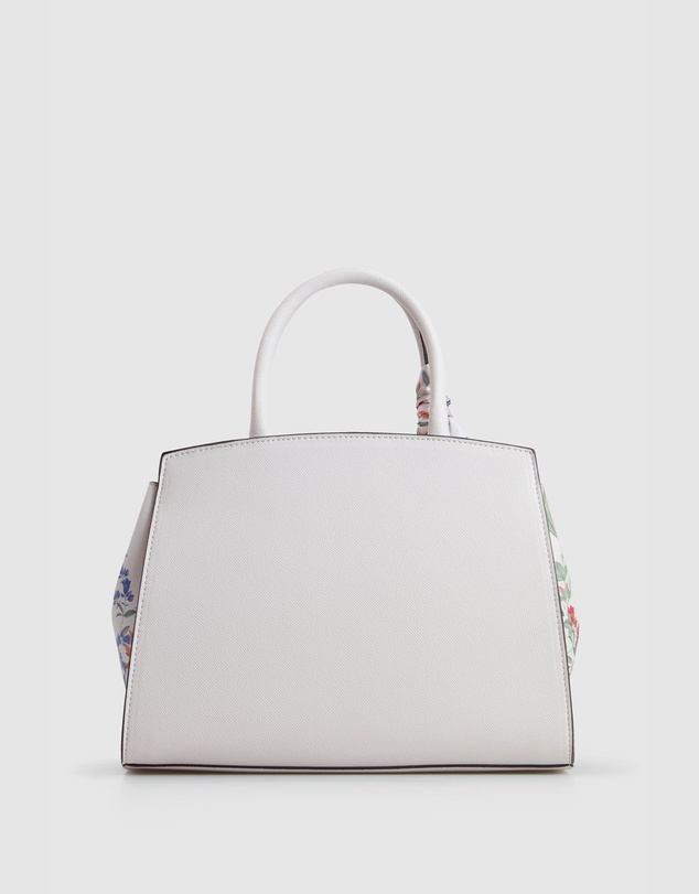 Laura Jones - Floral Scarf Tote Bag