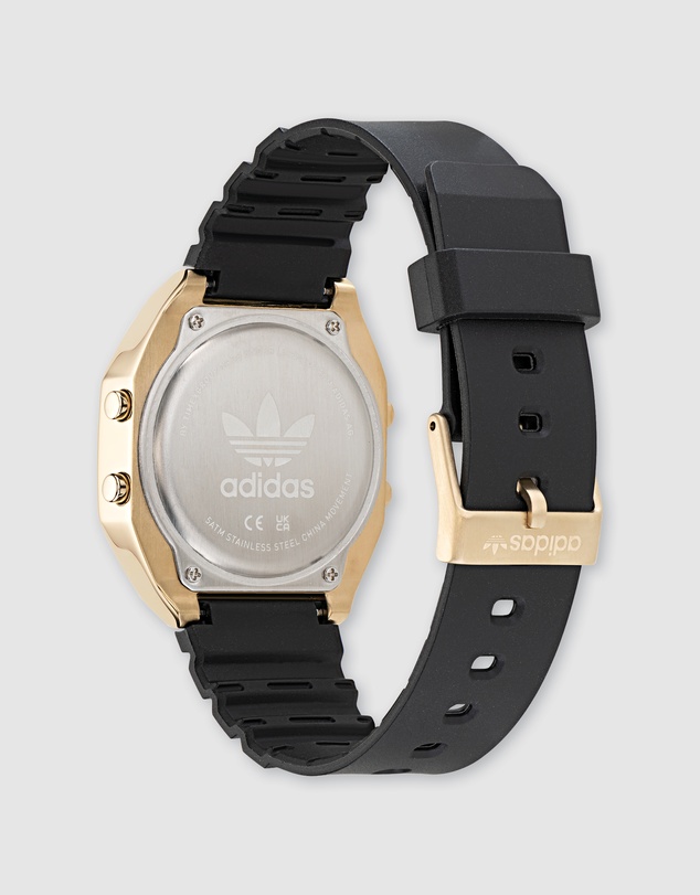 adidas Originals - Digital Two Gold-Tone and Black Watch