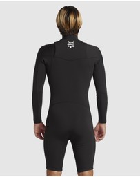Quiksilver - Mens 2/2mm Mercury Chest Zip Long Sleeves Springsuit