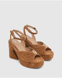 Oxford - Nina Suede Platform Shoe
