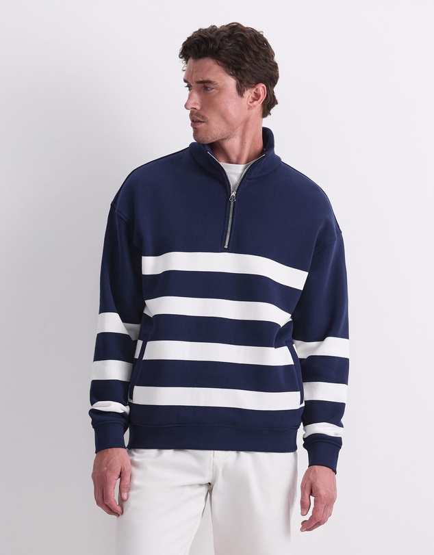 Sportscraft - Stripe Zip Sweatshirt