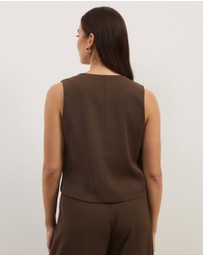 Atmos&Here - Freida Wrap Vest Top