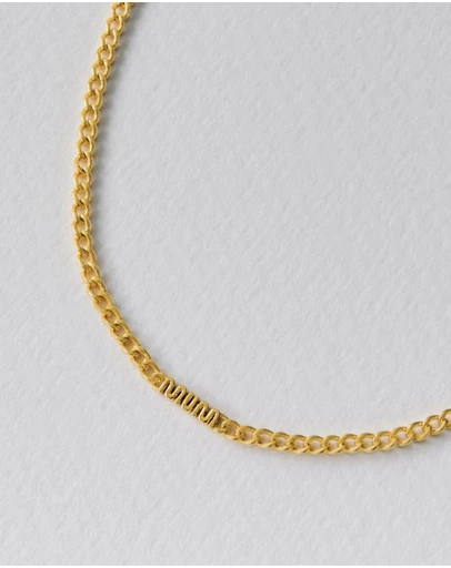 SAINT VALENTINE - MUM Chain Necklace - Gold