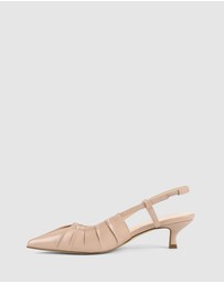 Verali - Lucius Slingback Kitten Heels