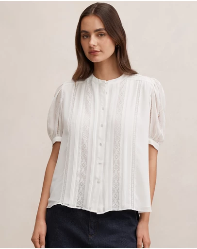 Forever New - Alexis Short Sleeves Blouse