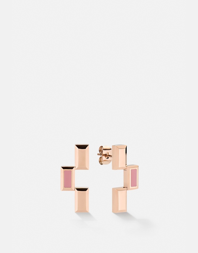 Daniel Wellington - Bric Earrings Apricot Enamel