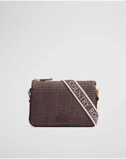 Country Road - Woven Tri Crossbody Bag