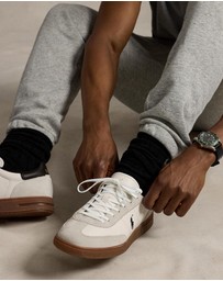 Polo Ralph Lauren - Bedford Leather-Suede Sneakers - Men's
