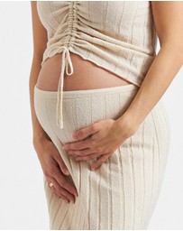 Ripe Maternity - Charli Rib Knit Skirt