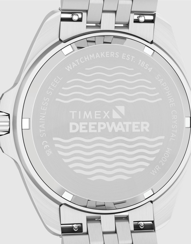 TIMEX - Deepwater Arctic 40.5mm Stainless Steel Bracelet Watch