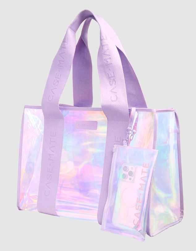 Case-Mate - Case-Mate Soap Bubble Beach Tote w/ Phone Pouch