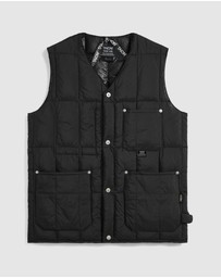 TAION - Work V-Neck Button Down Vest