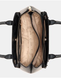 GUESS - Leona Logo Small Multi Compartment Satchel Bag