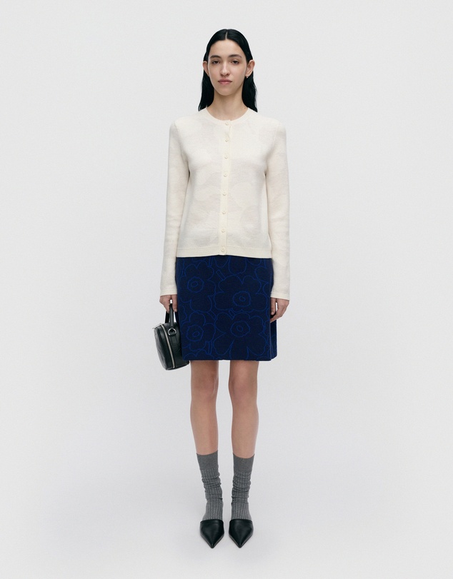 Marimekko - Vapaus Piirto Unikko Knitted skirt