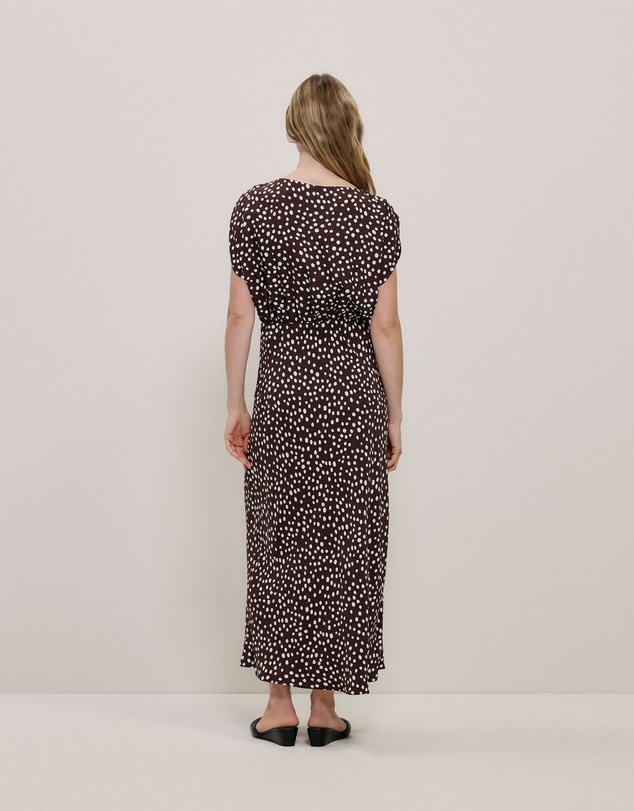 Trenery - Elorie Midi Dress in Coffee