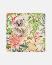 Linen House - Bush Christmas 4-Piece Napkin Set