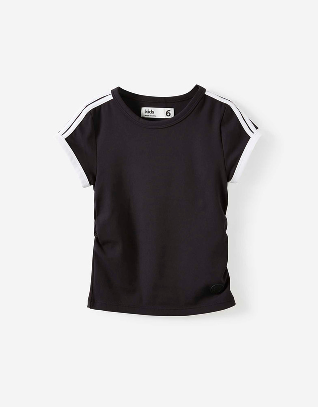 Cotton On Kids - Soft Stretch Active Gathered Short Sleeve Baby Tee
