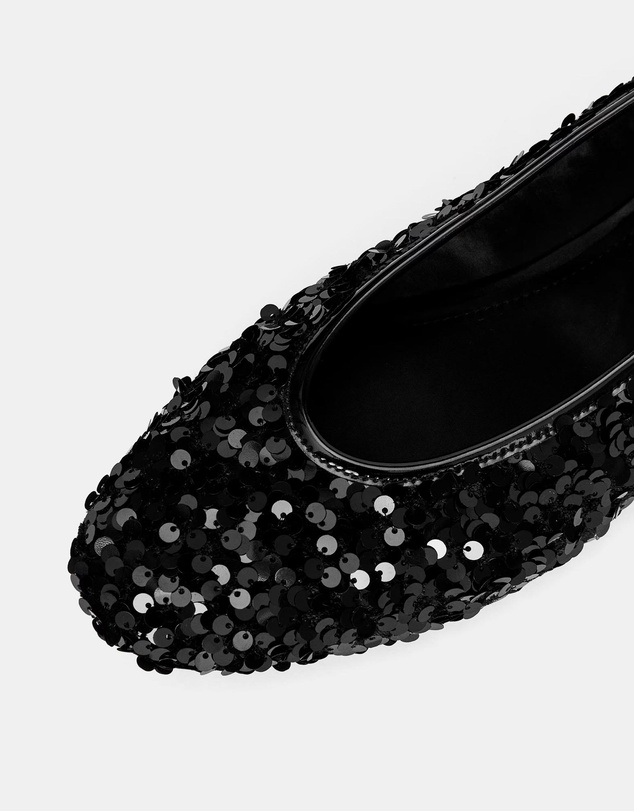 ARKET - Kitt Sequin MJ Flats - Women's