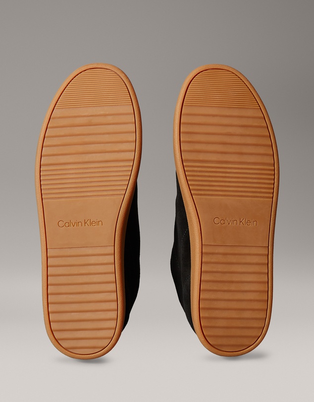 Calvin Klein - Suede Low Profile Sneakers