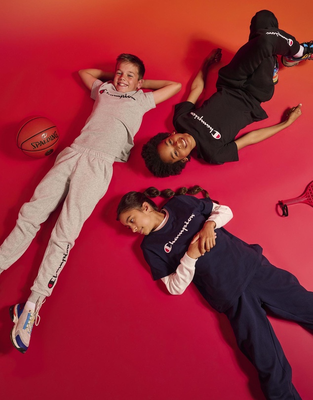 Champion - Script Cuff Sweatpants - Kids-Teens